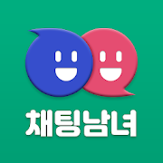 채팅남녀 로고